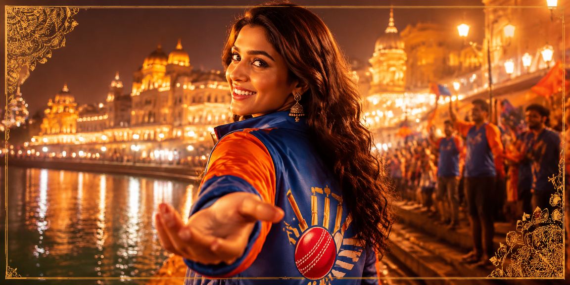 Lucknow residents engaging in night market cricket betting on mobile